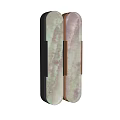 Modern Wall Lamps With Marble Texture And Metal Frame Warm Light Design