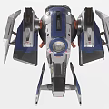 Modern Robot Warrior Robocop 3d model