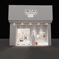 Modern Women's Shop 3d model