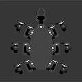 Robot Spider Robot Mecha Spider Science Fiction Spider Mechanical Spider Battery Spider Tower Defense 3d model