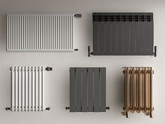 Modern Radiator 3d model