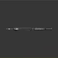 Modern Tactical Assault Rifle With Sleek Metal Finish And Ergonomic Grip Design