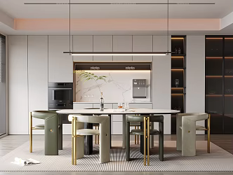 Modern Restaurant 3d model