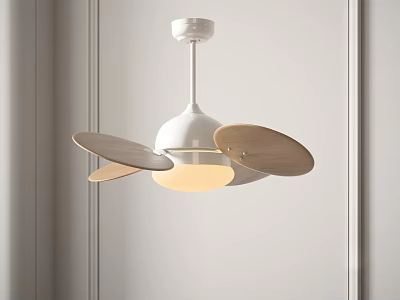 Modern ceiling fan lamp fan chandelier 3d model