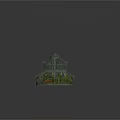 Ornate Greenhouse Architecture With Arched Roof Climbing Vines Metal Framework Cobblestone Floor And Stone Decor