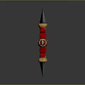 Cold weapons Sword Axe Hook Fork Spear Trident Melee Weapon Military 3d model