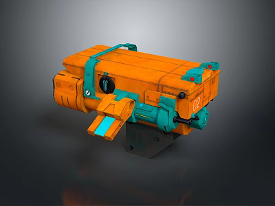 Science Fiction Firearms Next Generation Firearms Science Fiction Game Gun Game Firearms Game Gun Concept Gun Laser Gun 3d model