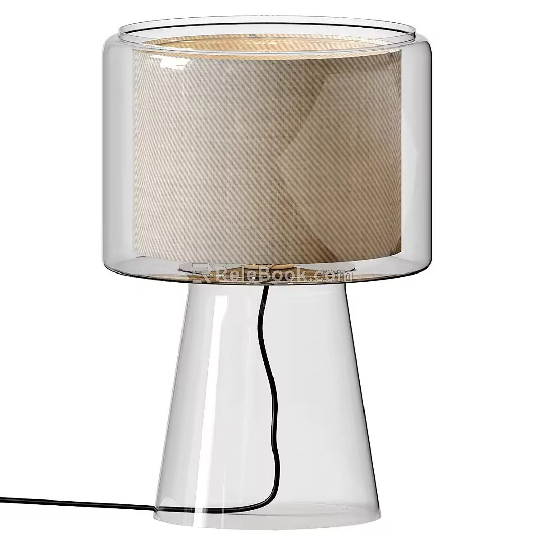 Modern Vistosi Table Lamp Glass Table Lamp Simple Table Lamp 3d model