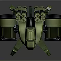 Modern Robot Tower Defense Robot Automatic Defense Robot 3d model