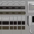 Modern socket switch socket 3d model