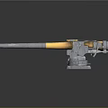 laser tower turret turntable sci-fi tower defense game tower defense sci-fi turret game turret game turret 3d model