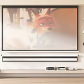 Home Projection Monitoring System With Large Screen Display And High Definition Visuals