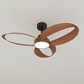 Simple retro chandelier 3d model