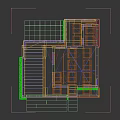 Modern Detached Villa Exterior With Solar Panels Large Glass Windows And Balcony