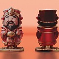 God of Wealth New Year Chinese Style Animation Characters Game Characters Cartoon Characters Cute Little God of Wealth 3d model