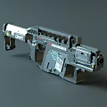 Modern Tactical Firearm DWT Brand Mechanical Design Black Body Grip And Sight Components