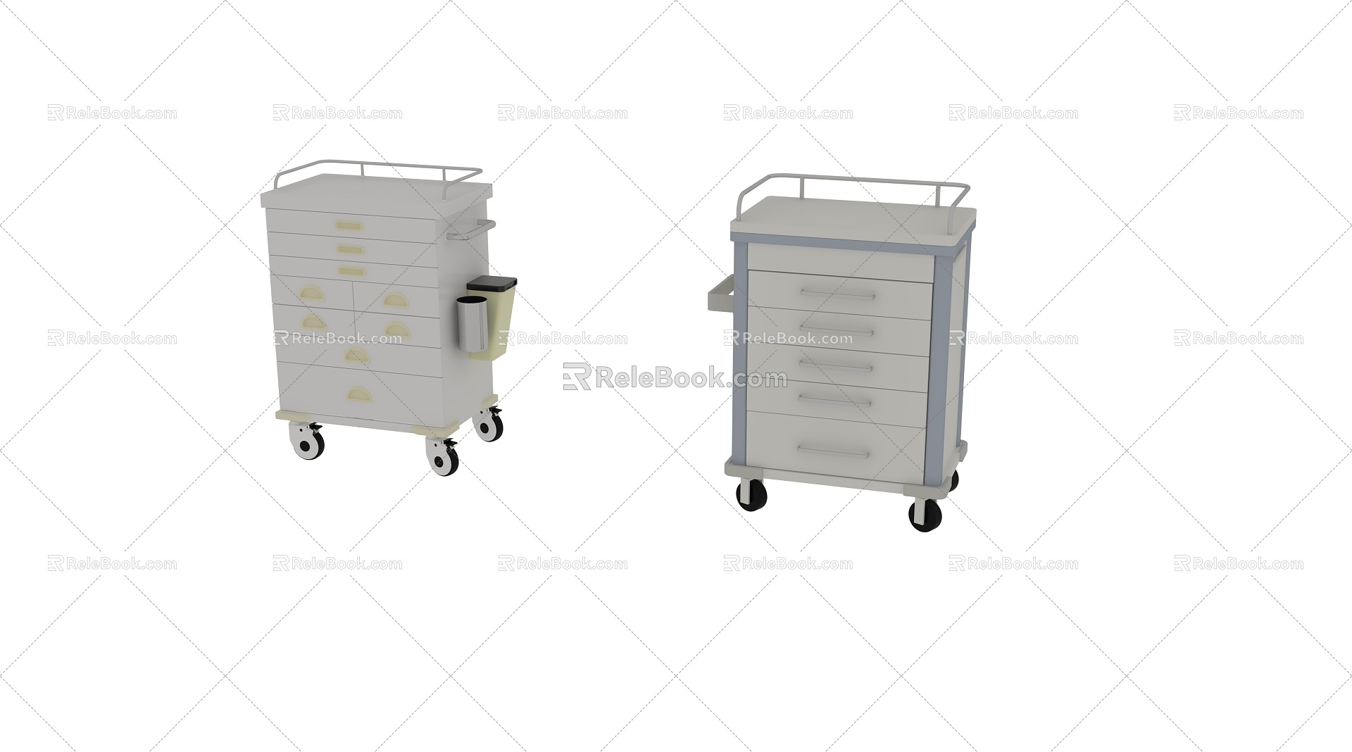 Modern Cart Treatment Cart model