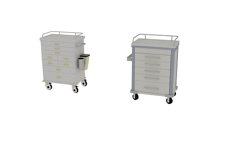 Modern Cart Treatment Cart 3d model