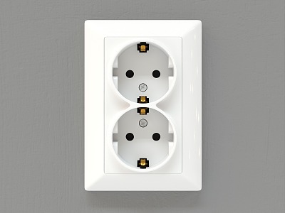 Power outlet 3d model