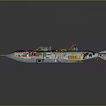 Modern Yacht Water Vehicle Featuring Multi Deck Structure And Detailed Hull Design