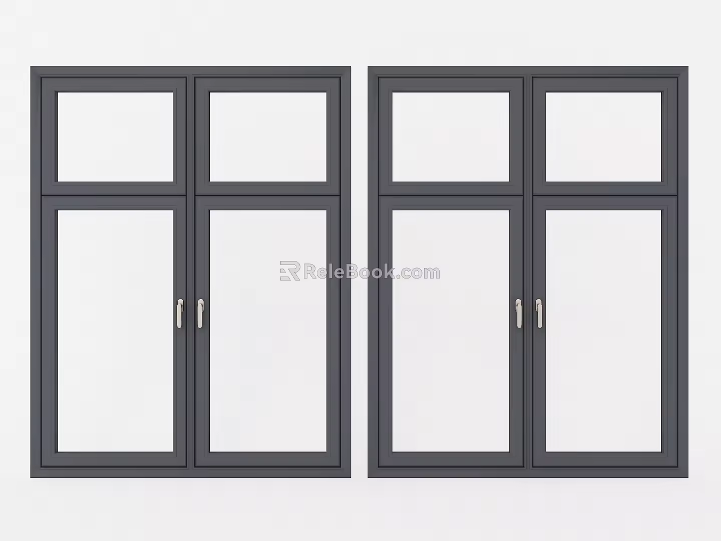 windows casement windows doors and windows floor-to-ceiling windows sliding windows 3d model