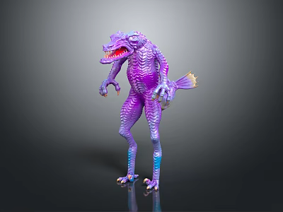Monster Warrior Alien Monster Alien Monster 3d model