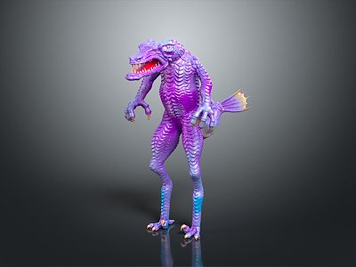 Monster Warrior Alien Monster Alien Monster 3d model