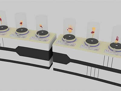 Modern Human Organ Interactive Mould Table model