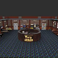 Viv's Arcade Interior With Entertainment Electronics Gaming Machines Comfortable Seating And Colorful Carpet