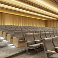 Modern Lecture Hall 3d model