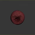 Cozy Red And Black Plaid Bean Bag Chair For Modern Living Room Furniture