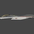 assault aircraft 3d model