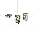 Stylish Decorative Ornament Set With Various Designs For Home Tabletop Decoration