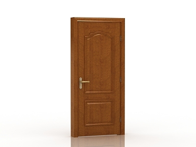 New Chinese Wooden Door 3d model