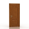 New Chinese Wooden Door 3d model