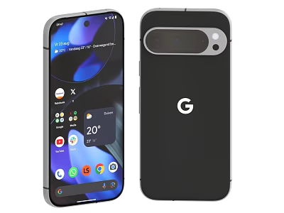 Google Pixel Smartphone With Sleek Design Touchscreen Display And Camera Module 3d model