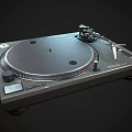 High Performance Vinyl Turntable Audio System With Precision Tonearm And Sound Quality 3d model