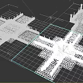 Ancient Stone Ruins Featuring Square Layout Steps And Stone Platforms