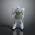 Mech Warrior Mech Soldier Machine Battlearm Mechanical Battlearm Machine Fighter Robot 3d model