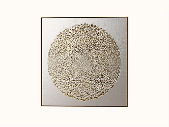 Modern Light Luxury Decorative Painting 3d model