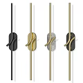 Stylish Modern Wall Lamps With Black Gold Silver Finishes And Sleek Curved Design