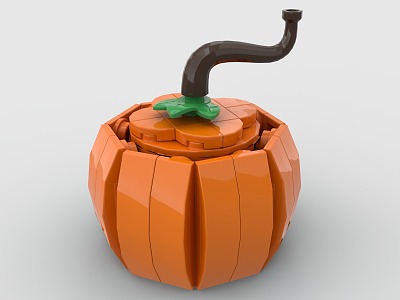 LEGO Toy Pumpkin Halloween Food Plant Fruits Vegetables model