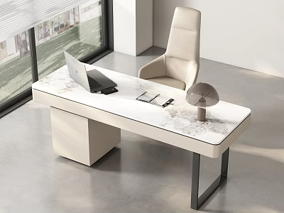 modern desk chair 3d model