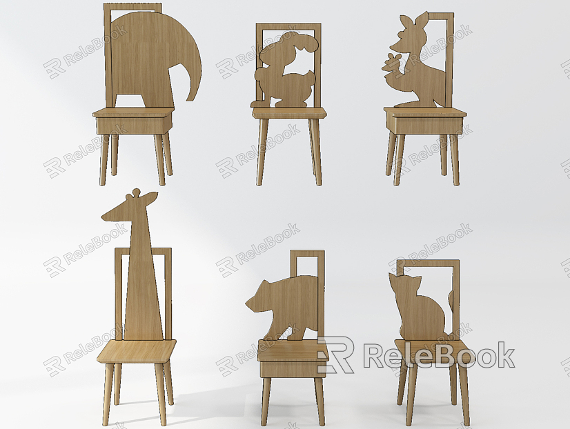 Children's chair model