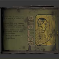 Vintage Metal Can With Yellow Label And Man Illustration For Household Use