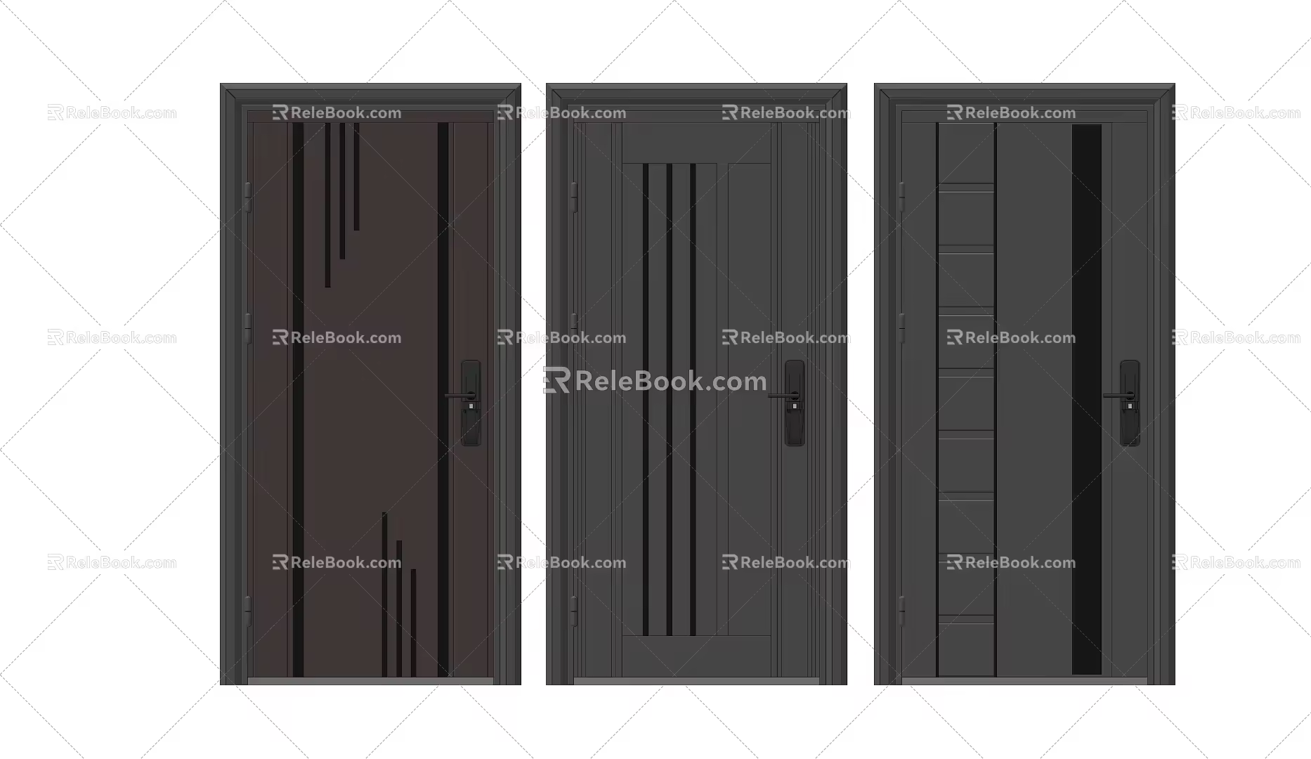 Security door 3d model