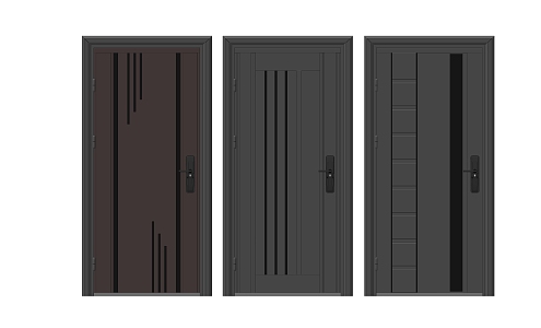 Security door 3d model