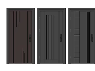Security door 3d model