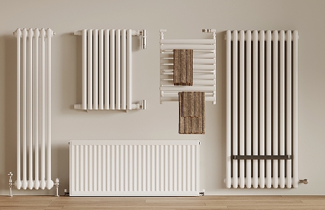 Modern Radiators 3d model