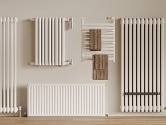 Modern Radiators 3d model